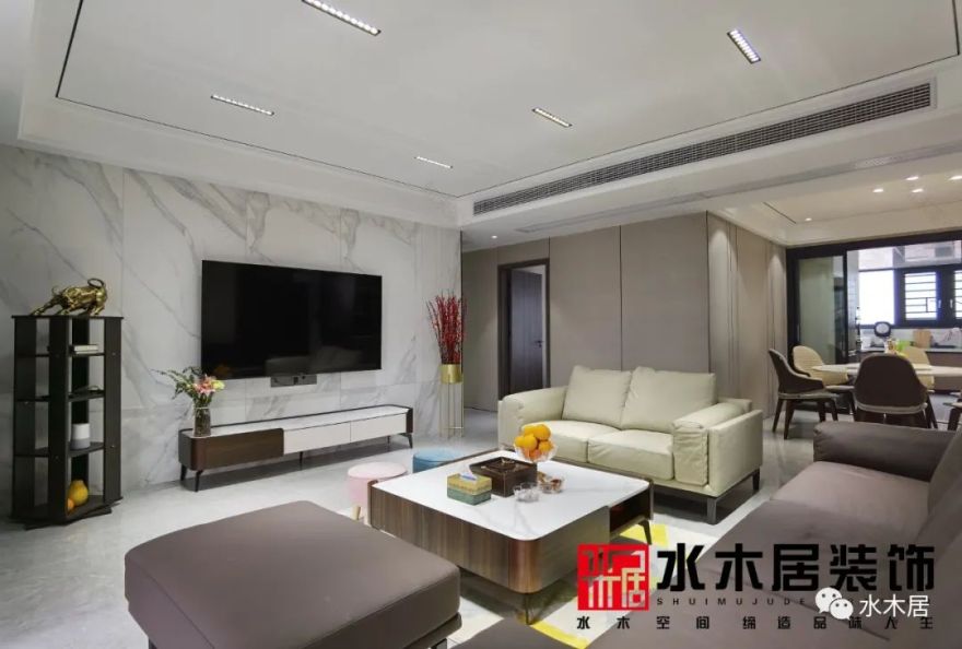 宝能城现代轻奢居所丨中国赣州丨水木居装饰-15