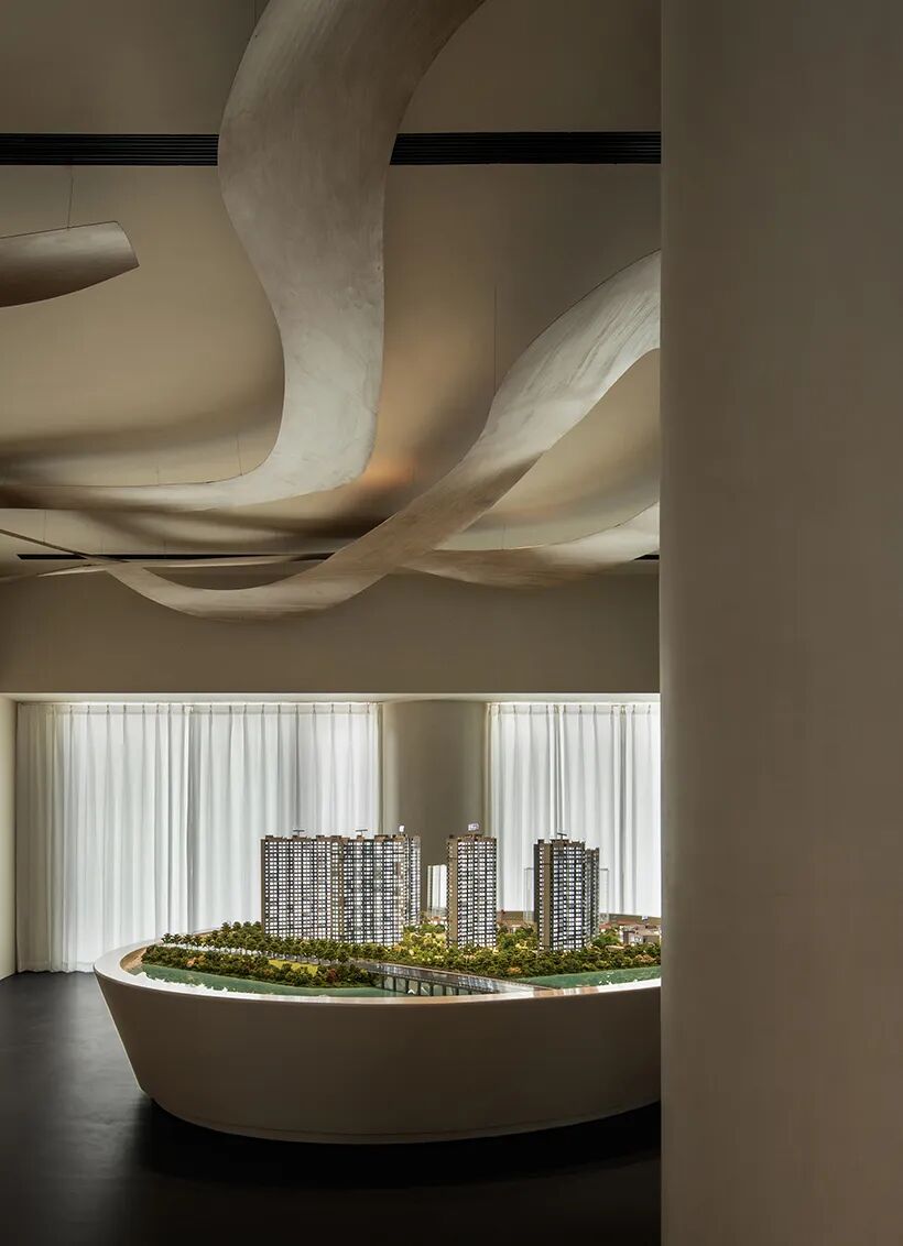 黎水仁佳设计|流动美学翡丽云庭售楼中心-16