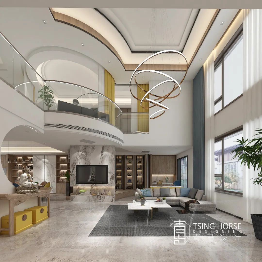 550㎡新中式奢华空间，青马设计展现生活品质-25