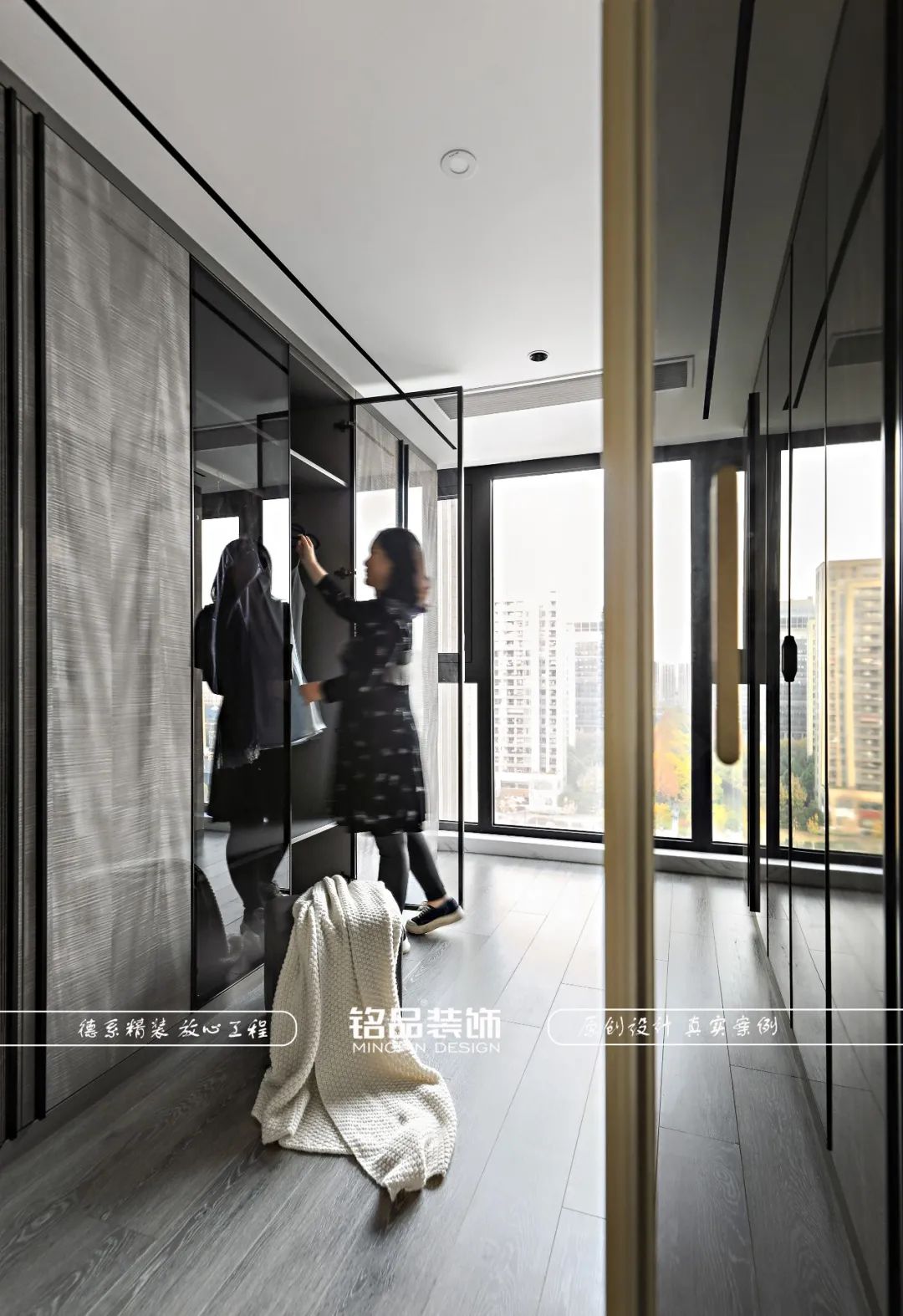 《生长》杭州 180㎡优雅轻奢学区房设计丨中国杭州丨铭品装饰-23