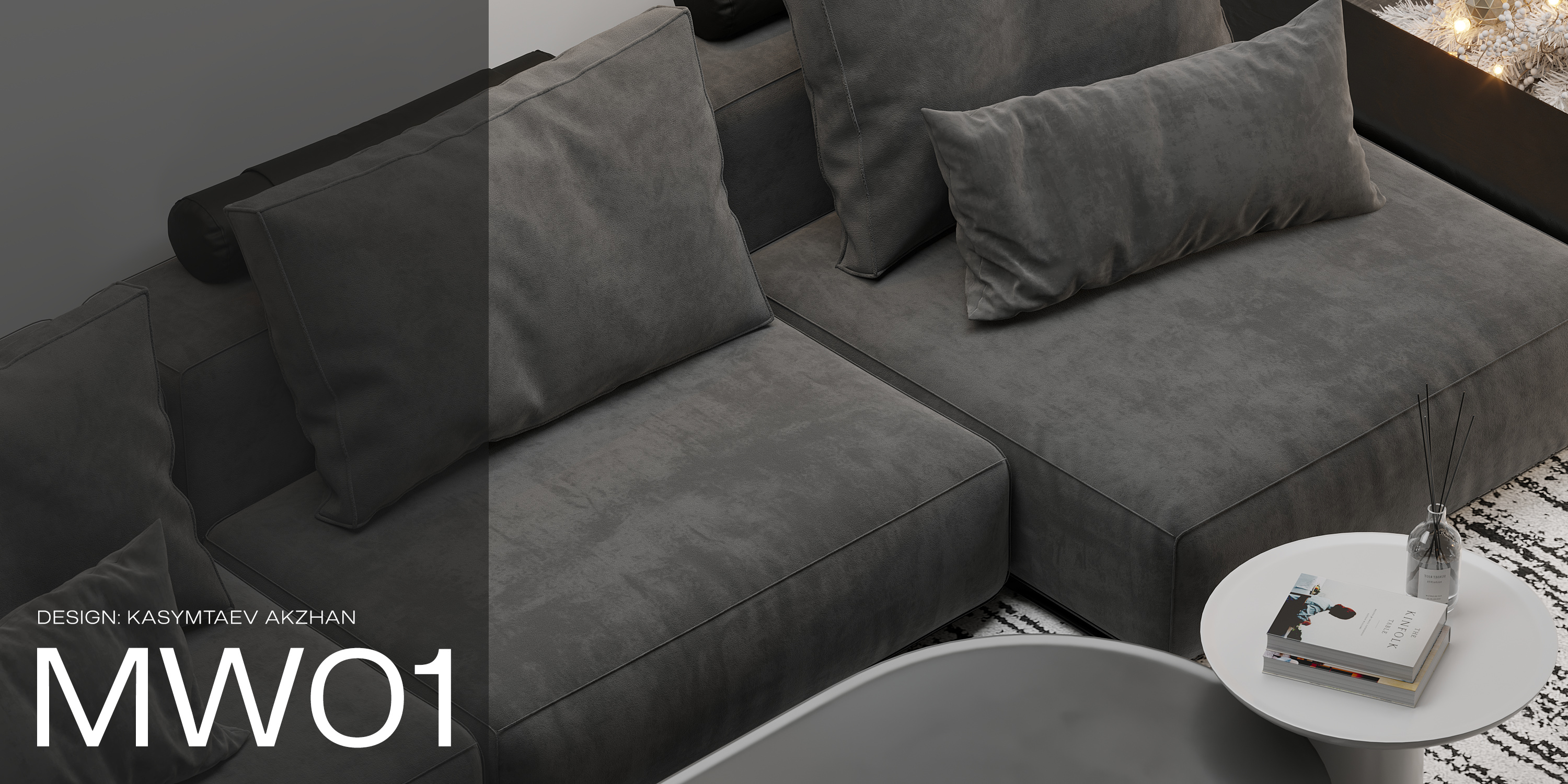 黑白灰 现代简约空间设计！-0