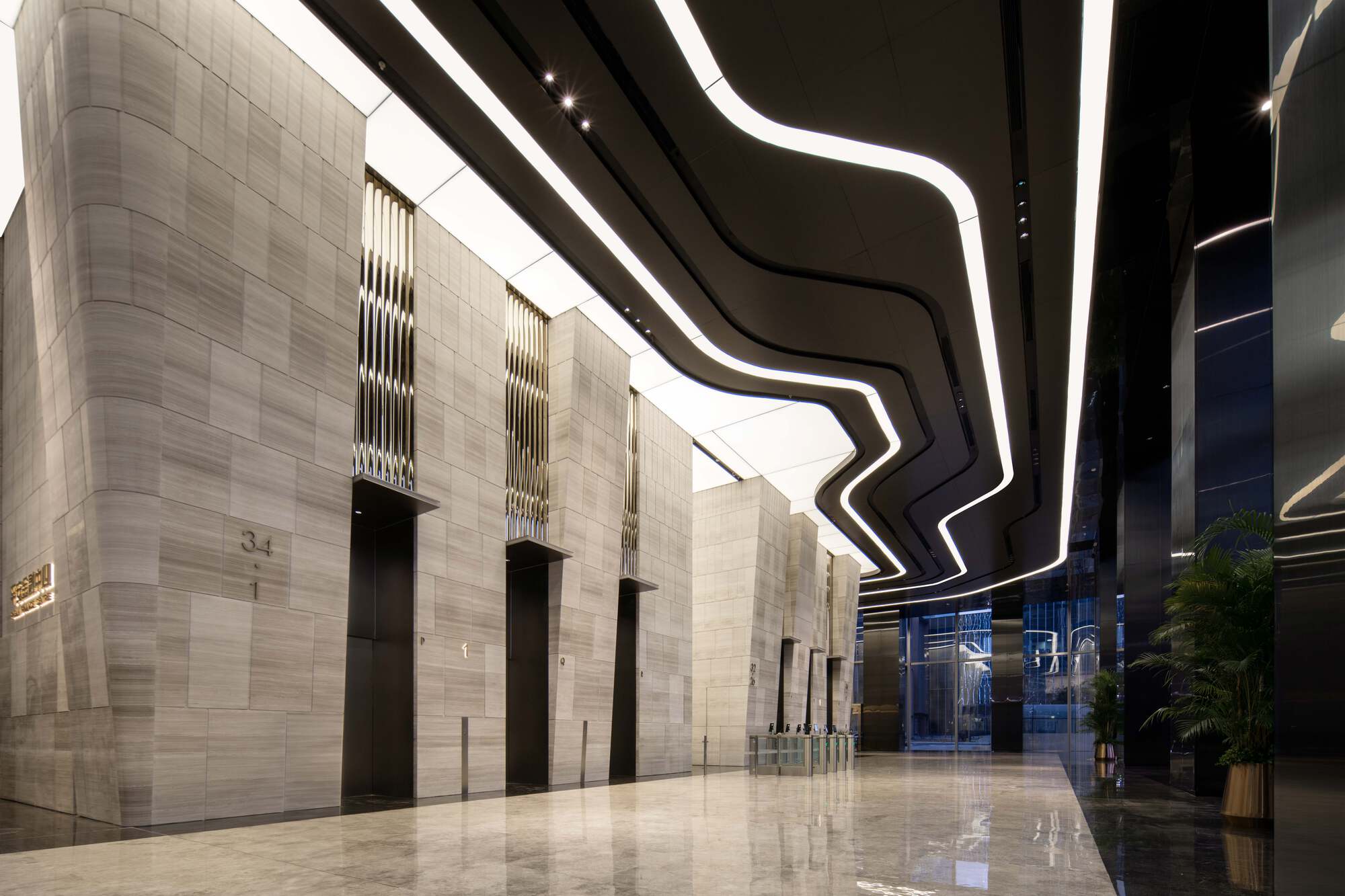 Jinan Ping An Financial Center Interior Design / Nikken Sekkei-16