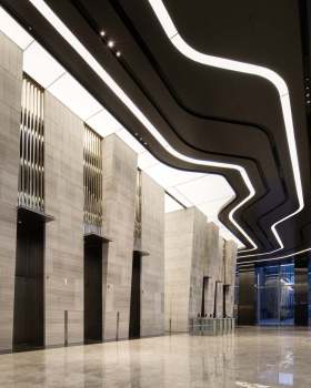 Jinan Ping An Financial Center Interior Design / Nikken Sekkei