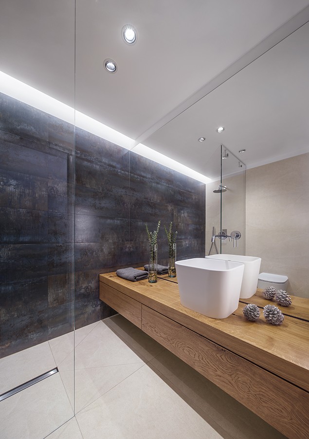 RS 公寓现代风格设计 | 蓝色木色灰色打造灵魂空间-13