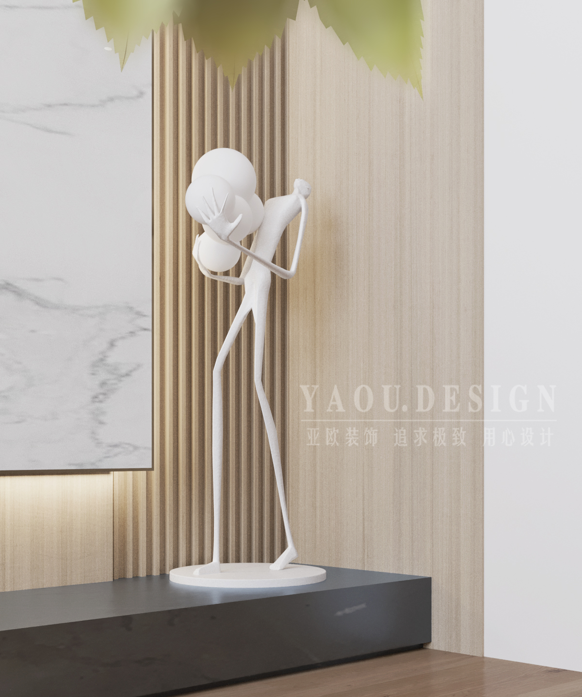 安吉山语城现代复式家居设计丨亚欧设计-6