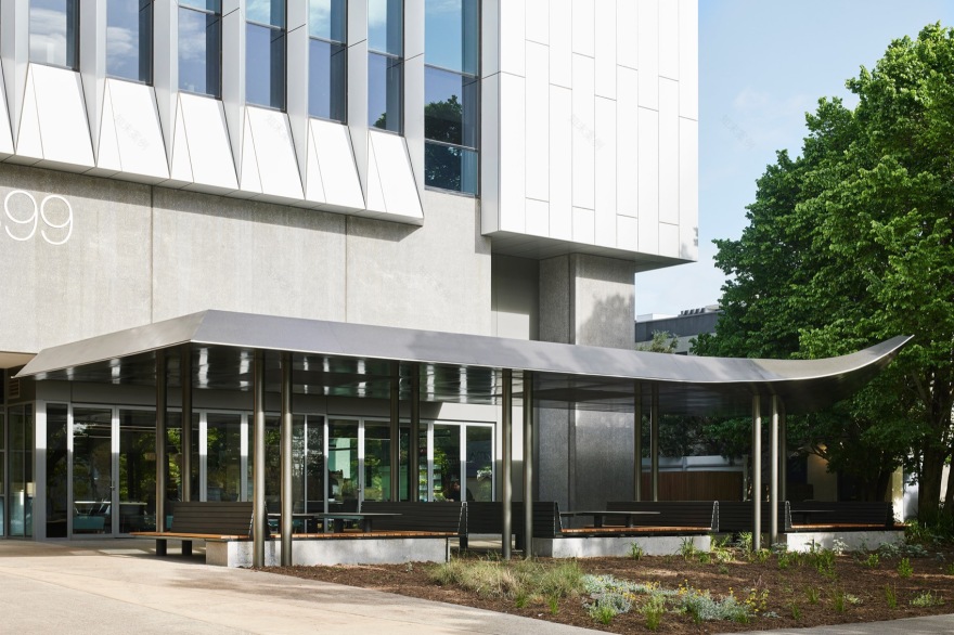 蒙纳士大学药学展亭,澳大利亚 / Splinter Society Architecture-7