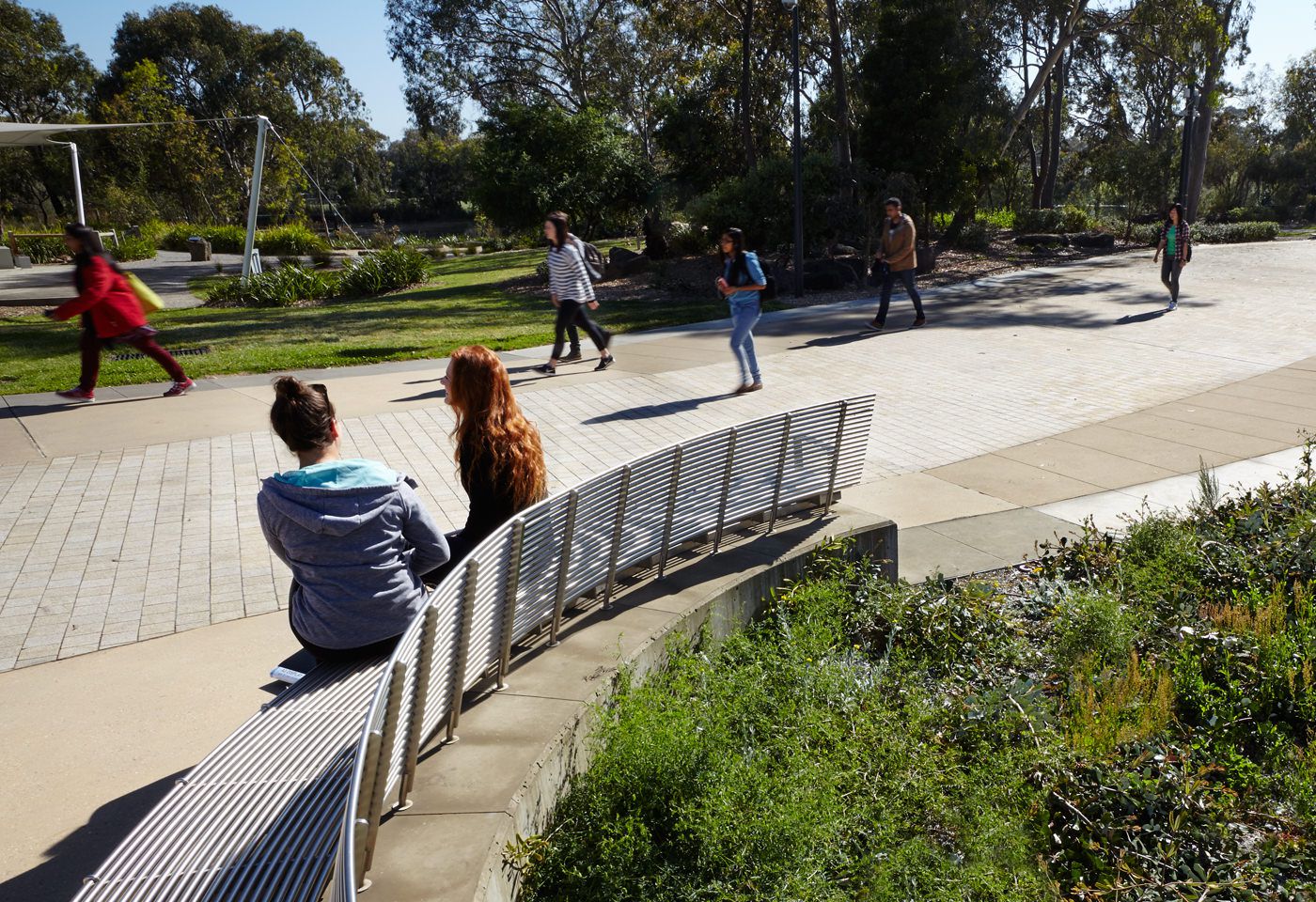 皇家墨尔本理工大学绿廊（RMIT Bundoora Pedestrian Spin）-13