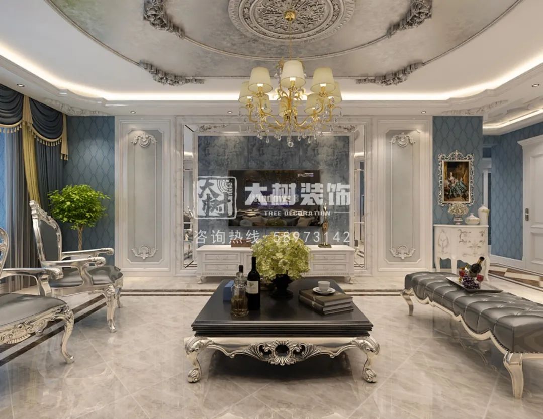 金色江湾 | 120㎡法式浪漫家居,优雅生活时光-16