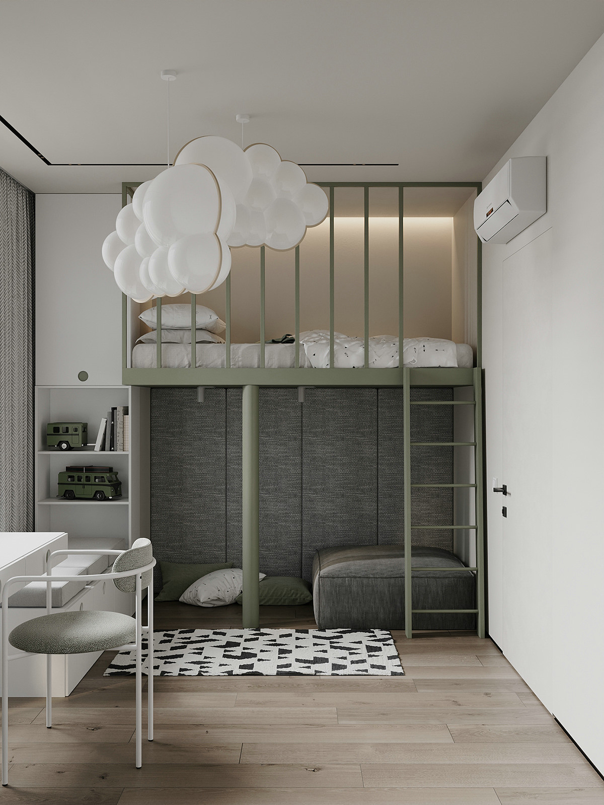 65㎡小空间公寓设计-11