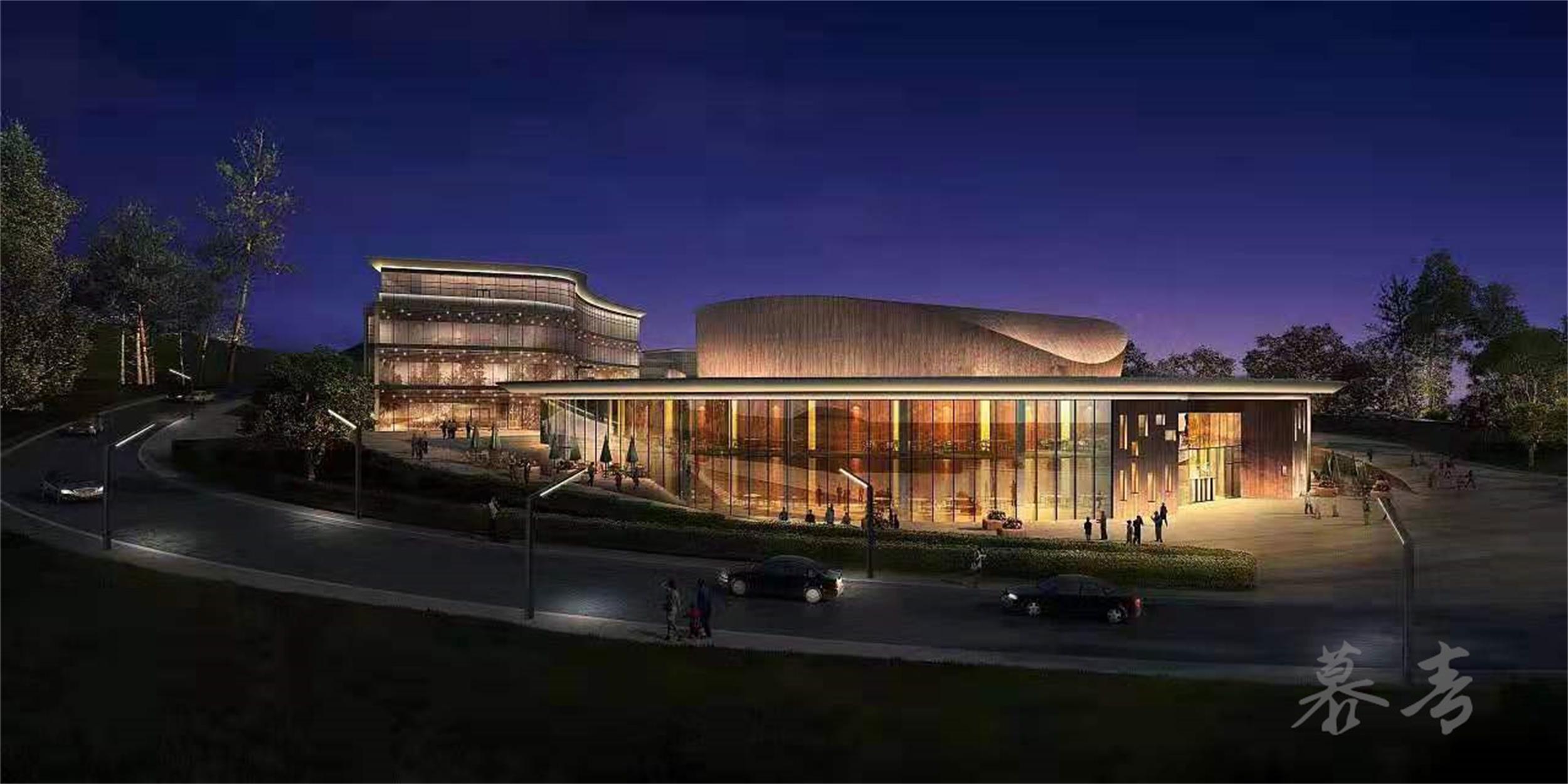 商业区的夜景真的太美了！                     -2