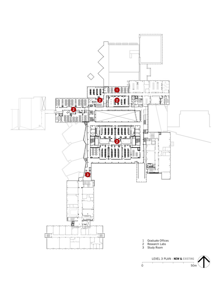 卡尔加里大学 Schulich 工程学院扩建项目——现代教学空间与可持续发展完美融合-46