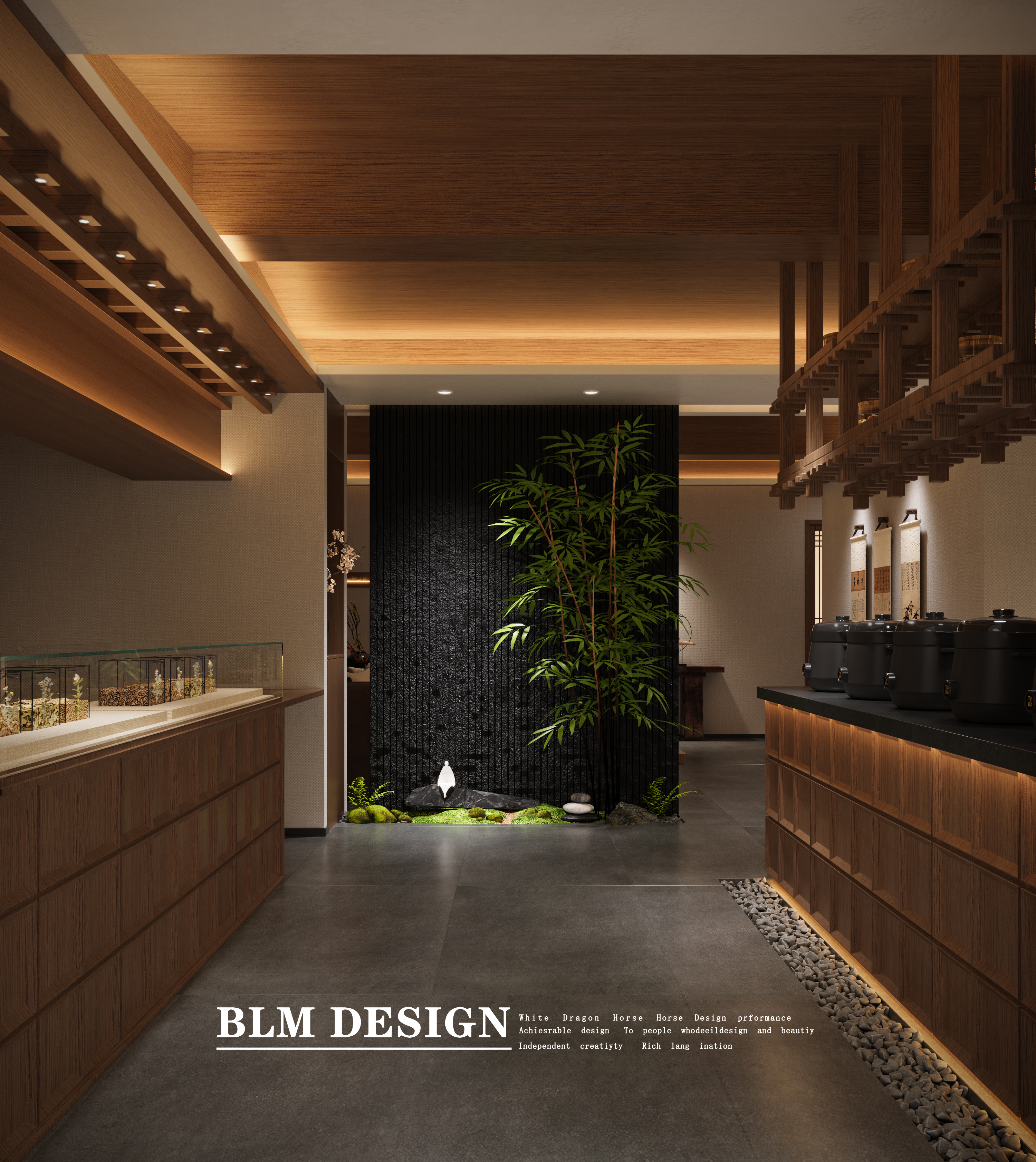 工装中医馆效果图-4