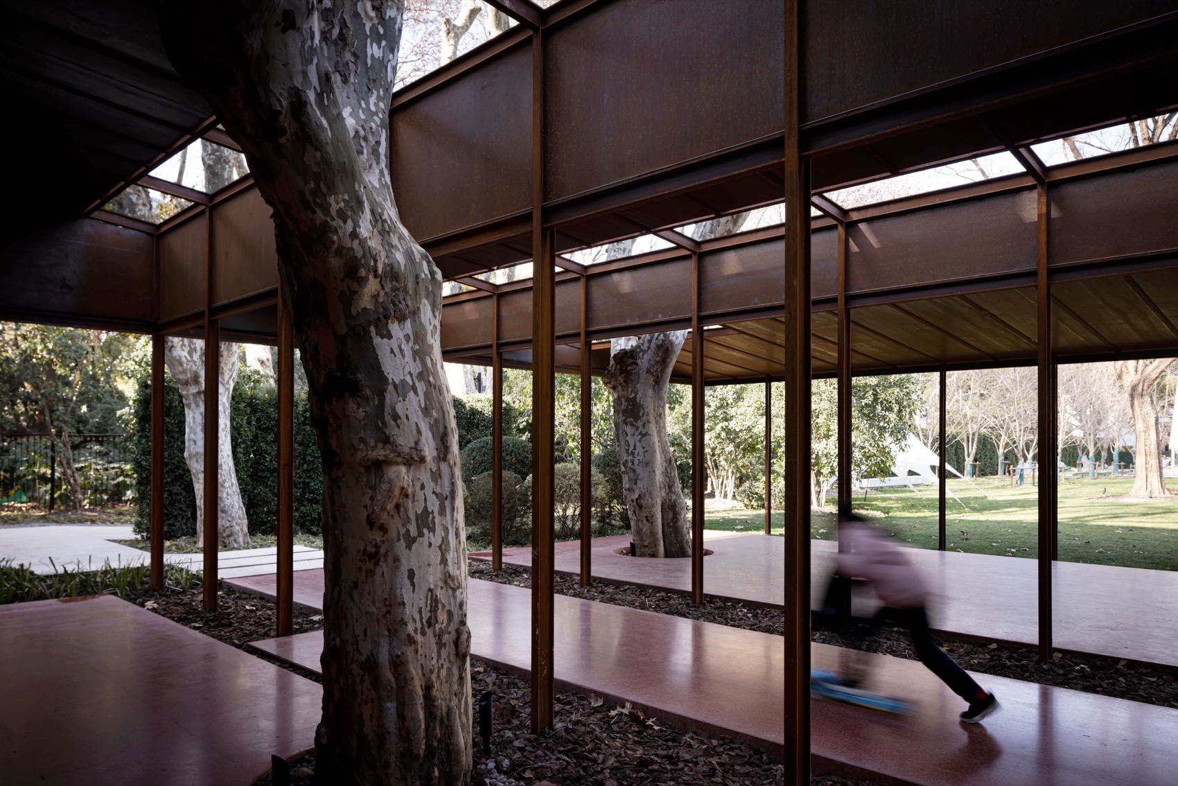 鲁迅公园咖啡亭，上海 / 是所设计-21