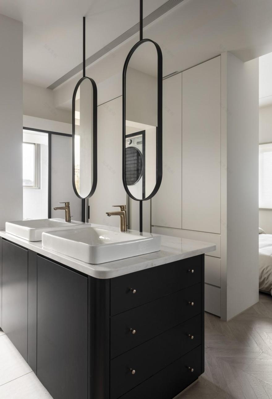 极简公寓遇上高级灰丨甘纳设计-23