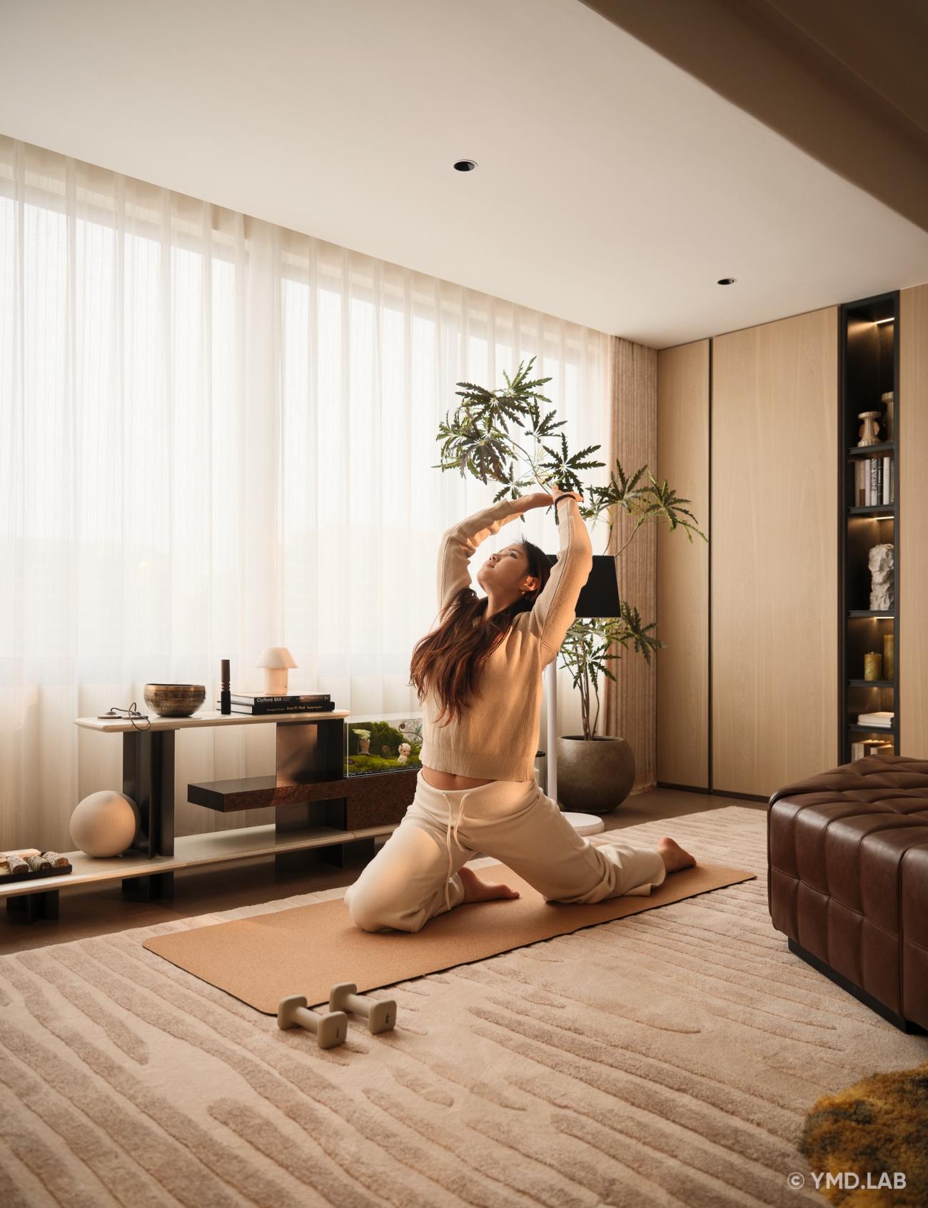 招商奥体公园115㎡样板间丨中国合肥丨岳蒙设计-14