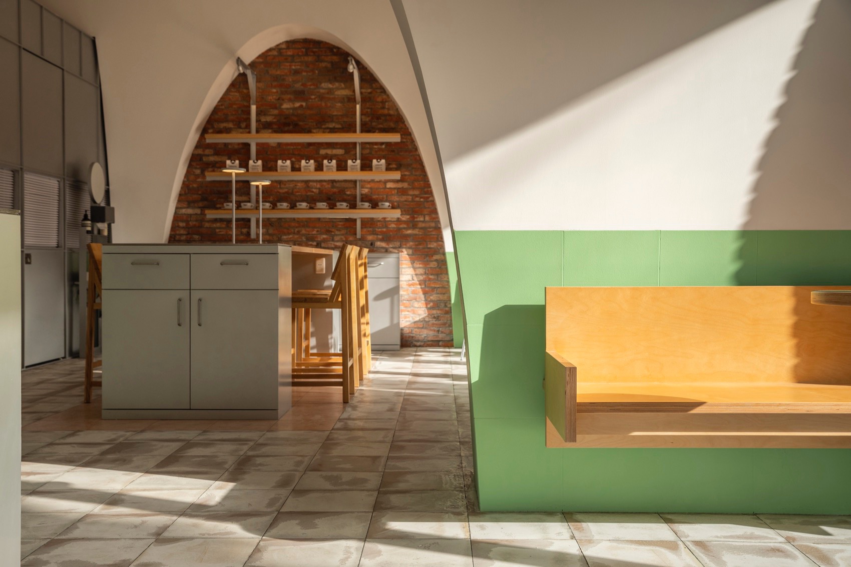 汵奇咖啡卫星厂店，北京 / 空间站建筑师事务所-10