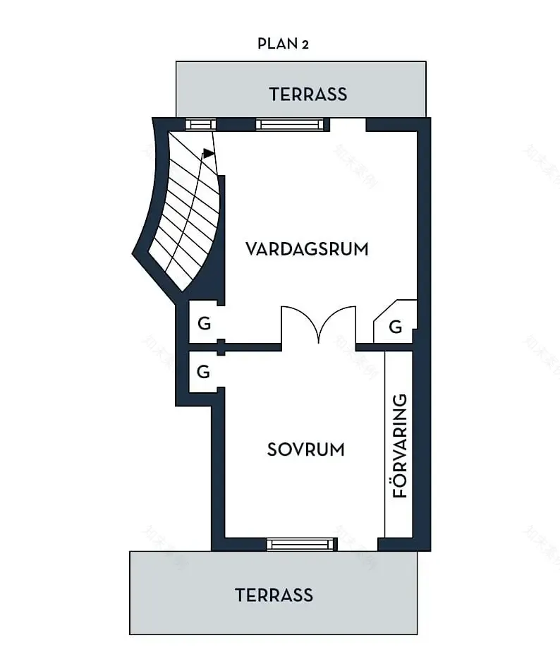 瑞典斯德哥尔摩独特书香公寓设计-22