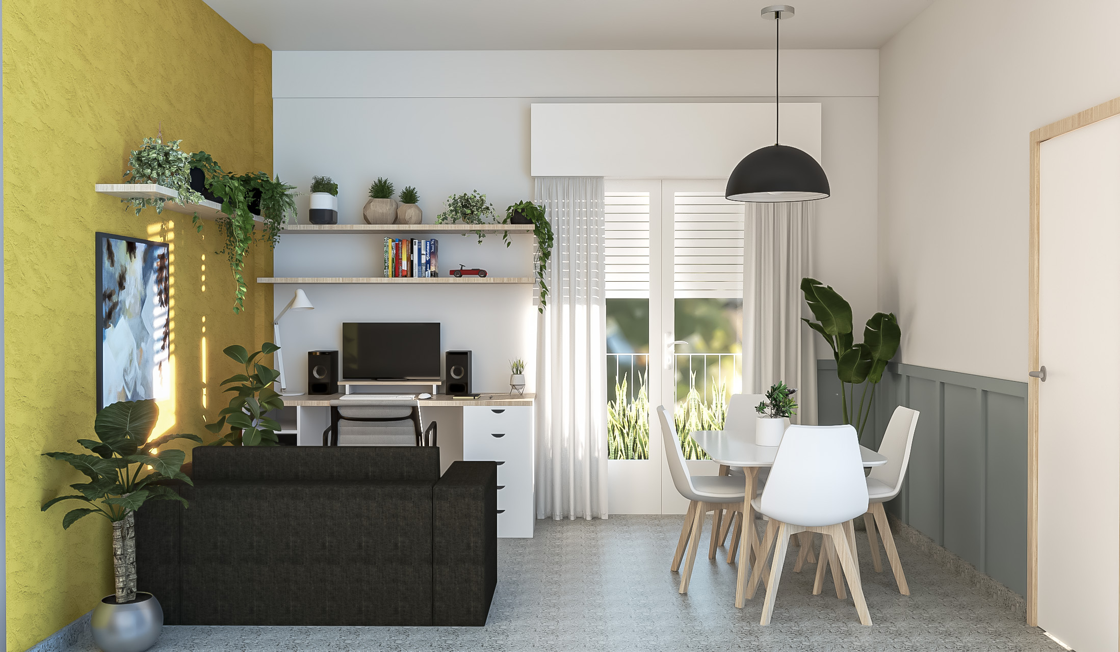 Proyecto y Direccion - Reforma Departamento 2 ambientes-2