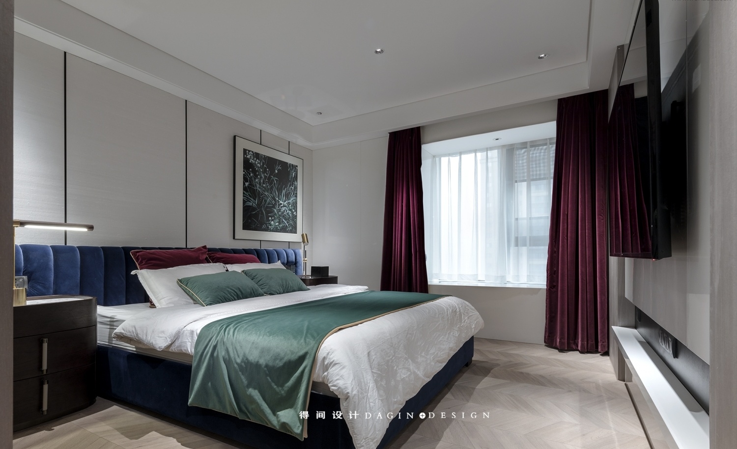 《情书》中的家 | 武汉绿地名邸公馆 130㎡四居室设计-47