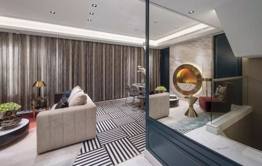 中海云麓里叠墅样板间 | 海派时尚的先锋格调-11