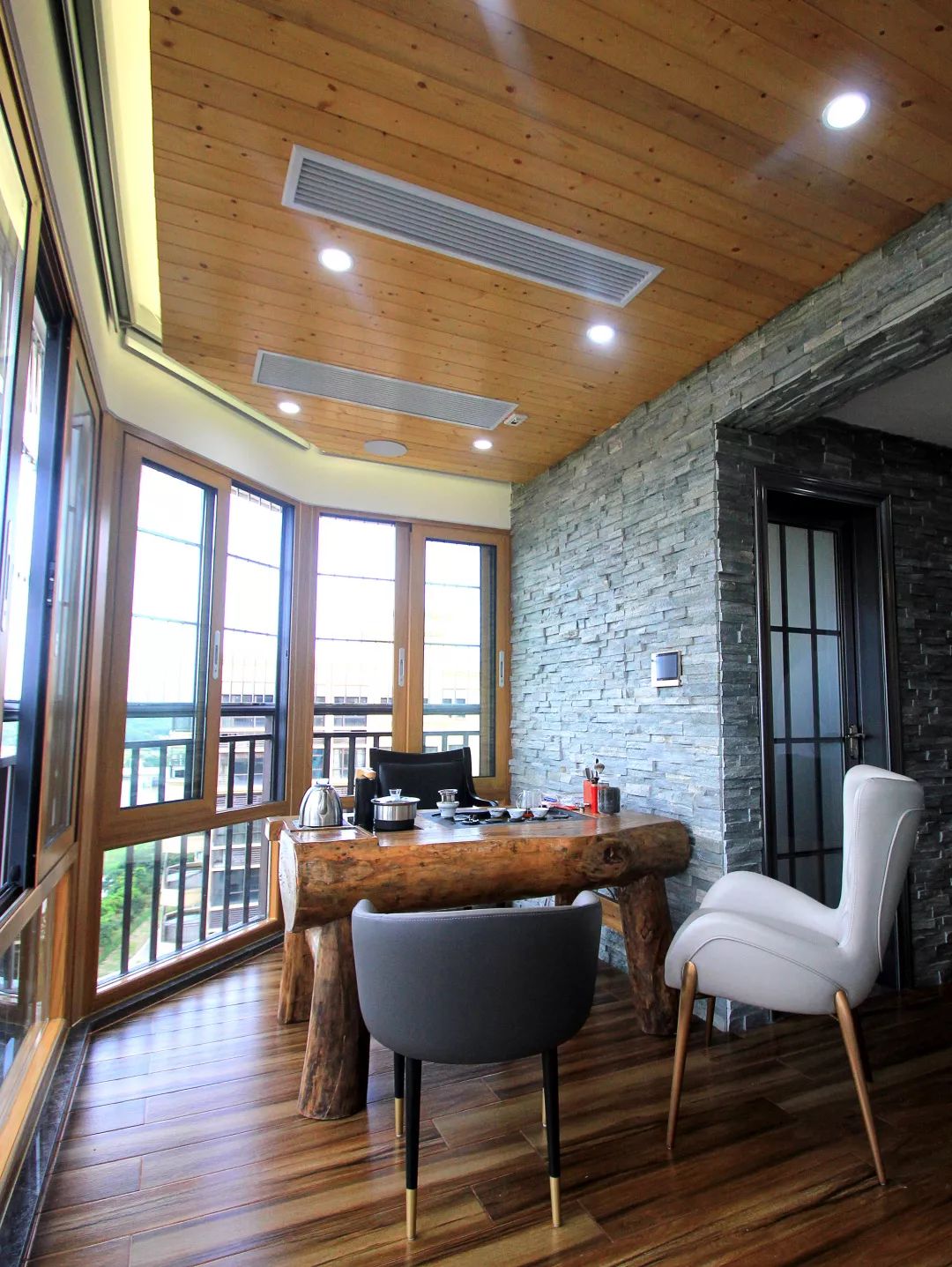 新外滩 1 栋梁总雅居 后现代轻奢风装修设计-48