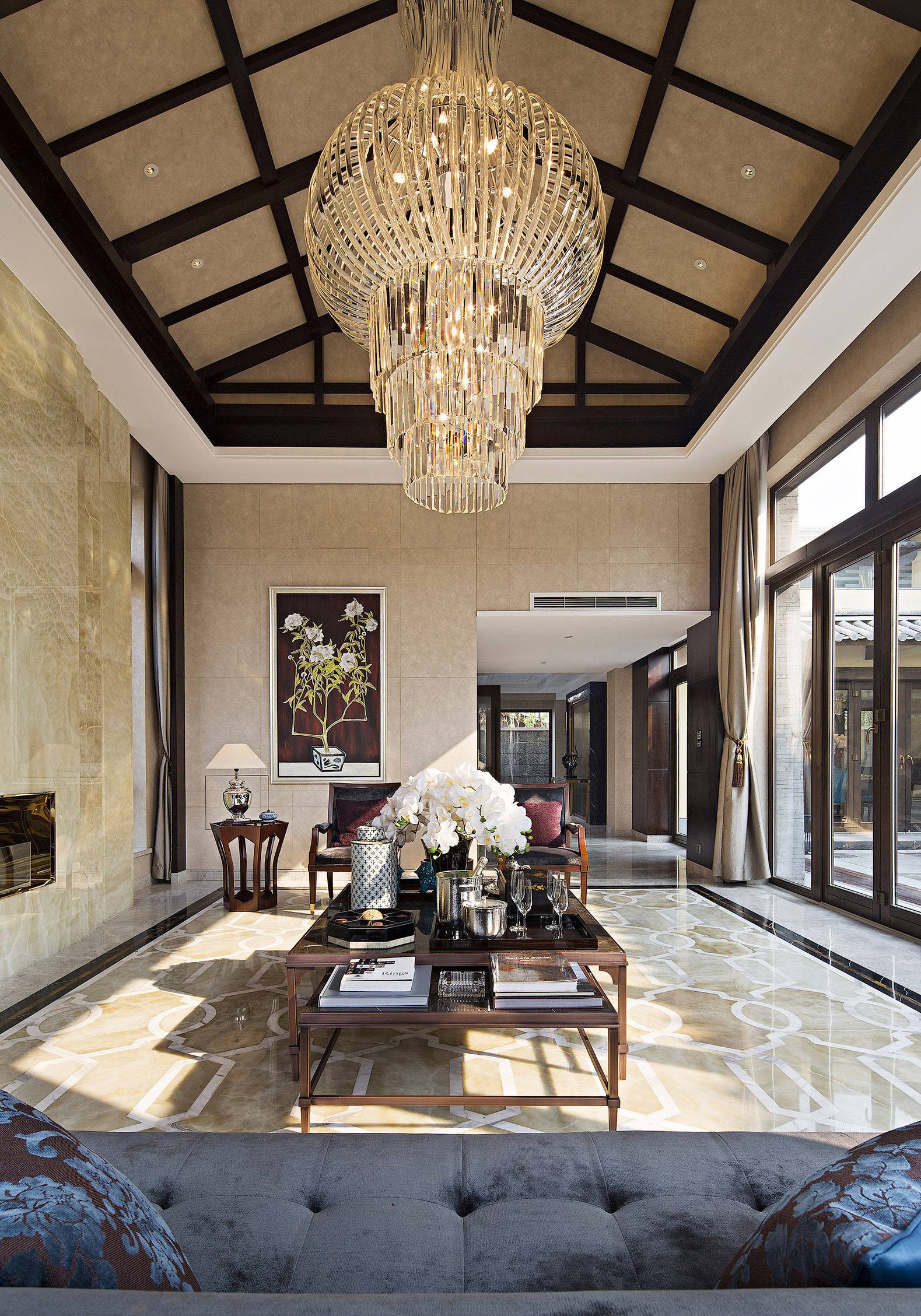 高清+梁志天麗江瑞吉別墅戶型IV新古典-34