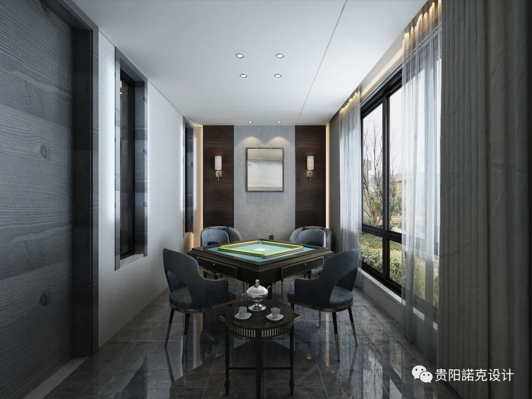 贵阳中航城 400㎡现代轻奢别墅设计丨中国贵阳丨諾克设计-28