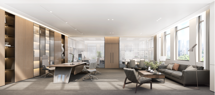 卓然靖江办公总部丨中国江苏丨中建八局装饰公司设计研究院-61