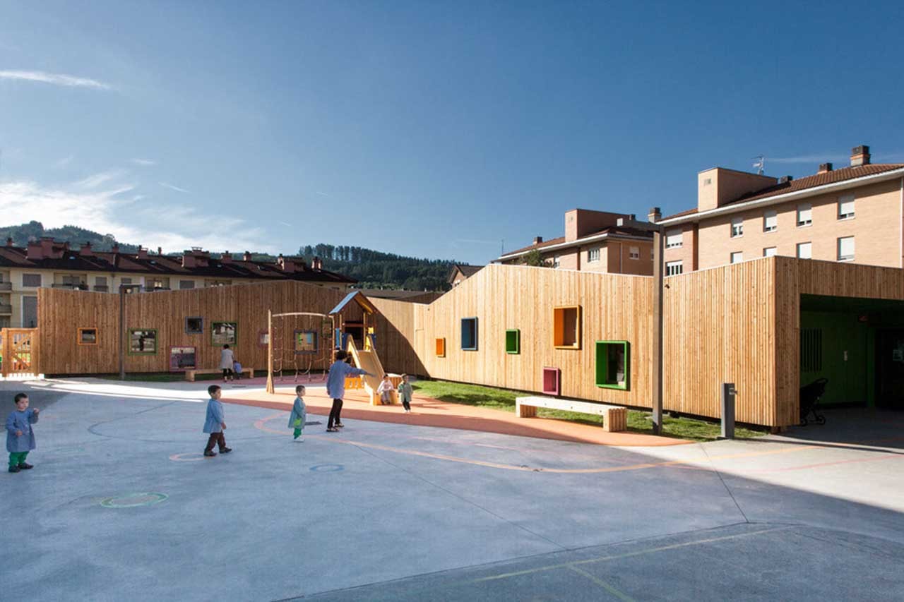 New Building for Nursery and Kindergarten in Zaldibar  Hiribarren-24