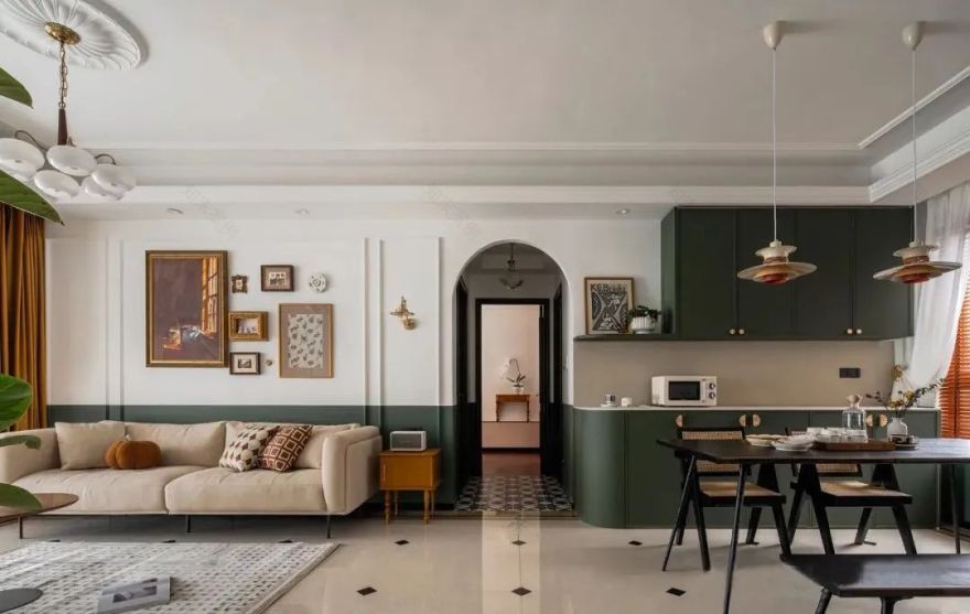 复古混搭风装修案例-5