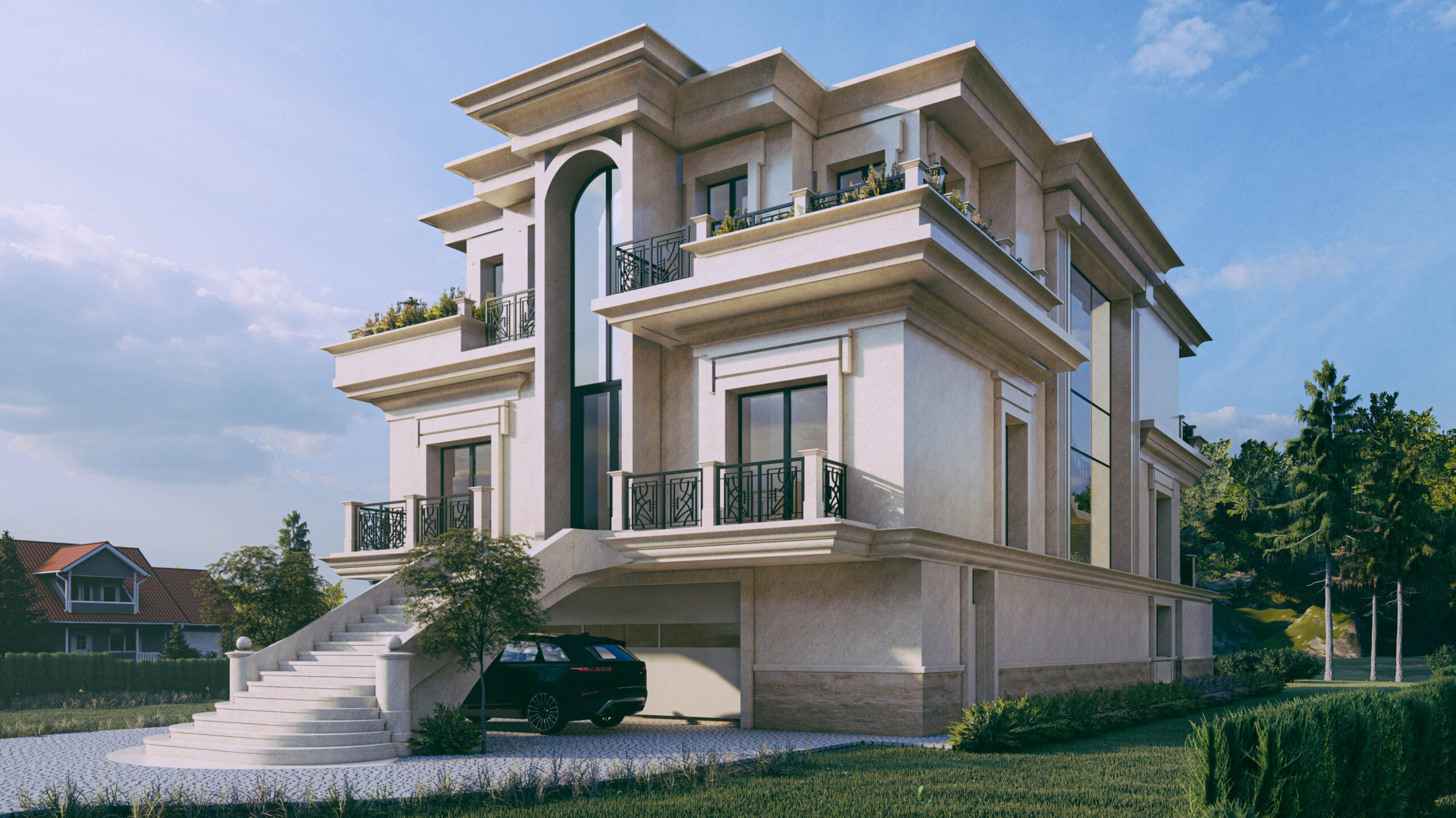 阿尔梅季耶夫斯克的住宅丨ARXY工作室-7