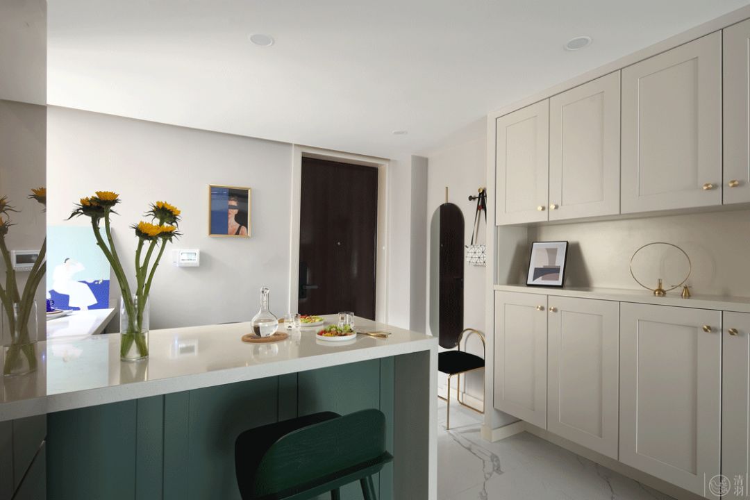 小户型大收纳,音乐游戏爱好者的时尚空间-21