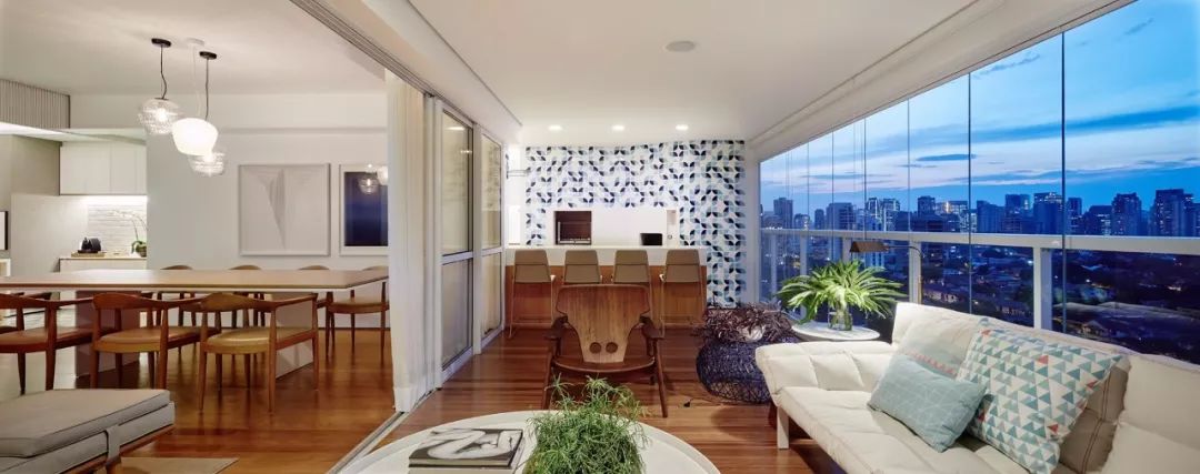 现代木质简约公寓设计  David Ito Arquitetura-1