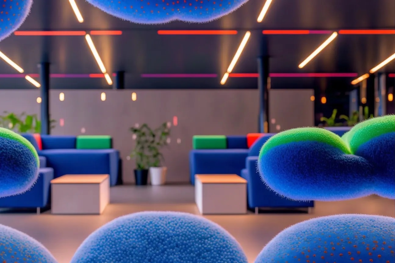 受细胞生物学启发的联合办公空间-7