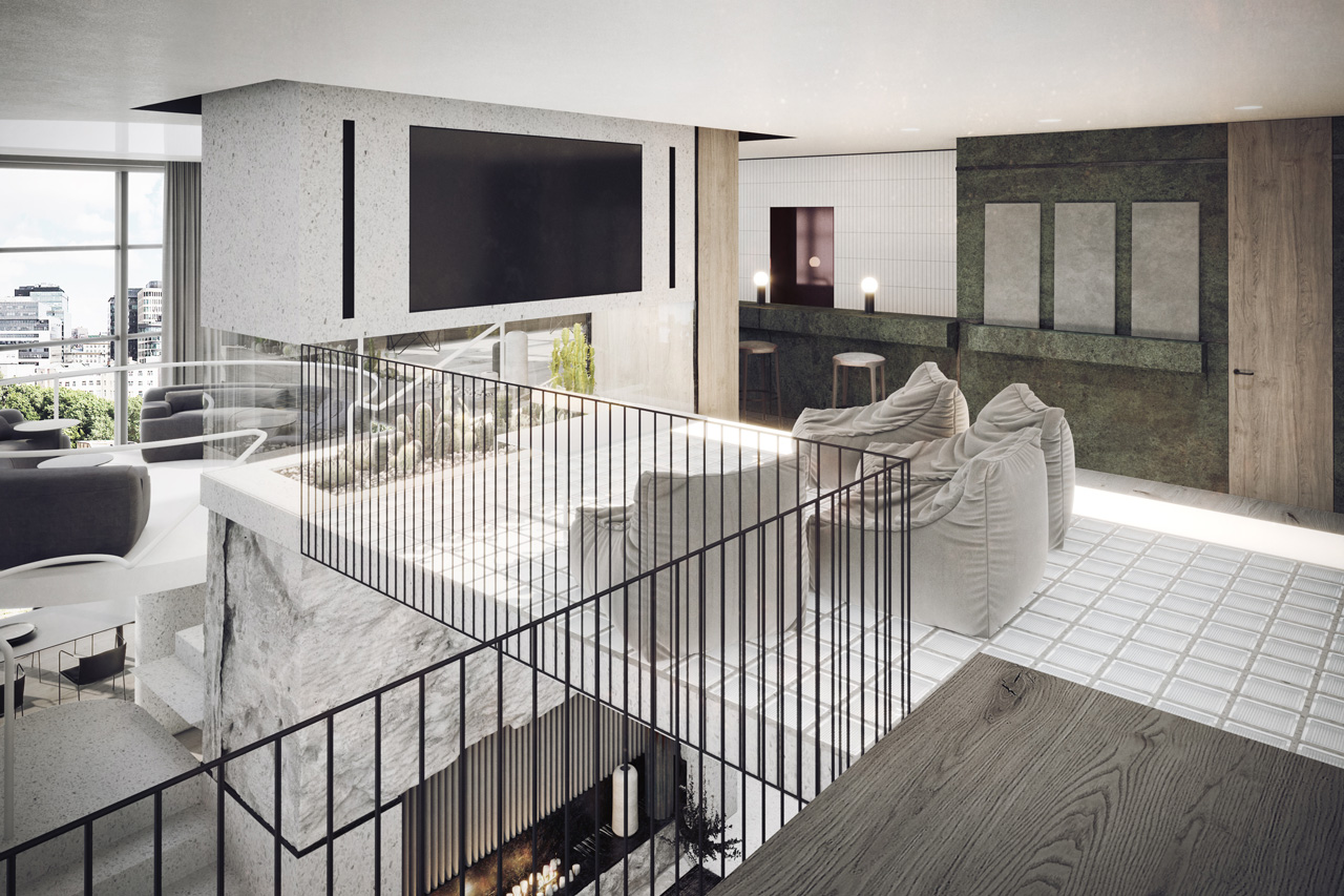 Пентхаус на Белорусской（白俄罗斯大街顶层公寓）丨俄罗斯莫斯科丨Megabudka（建筑事务所）-26