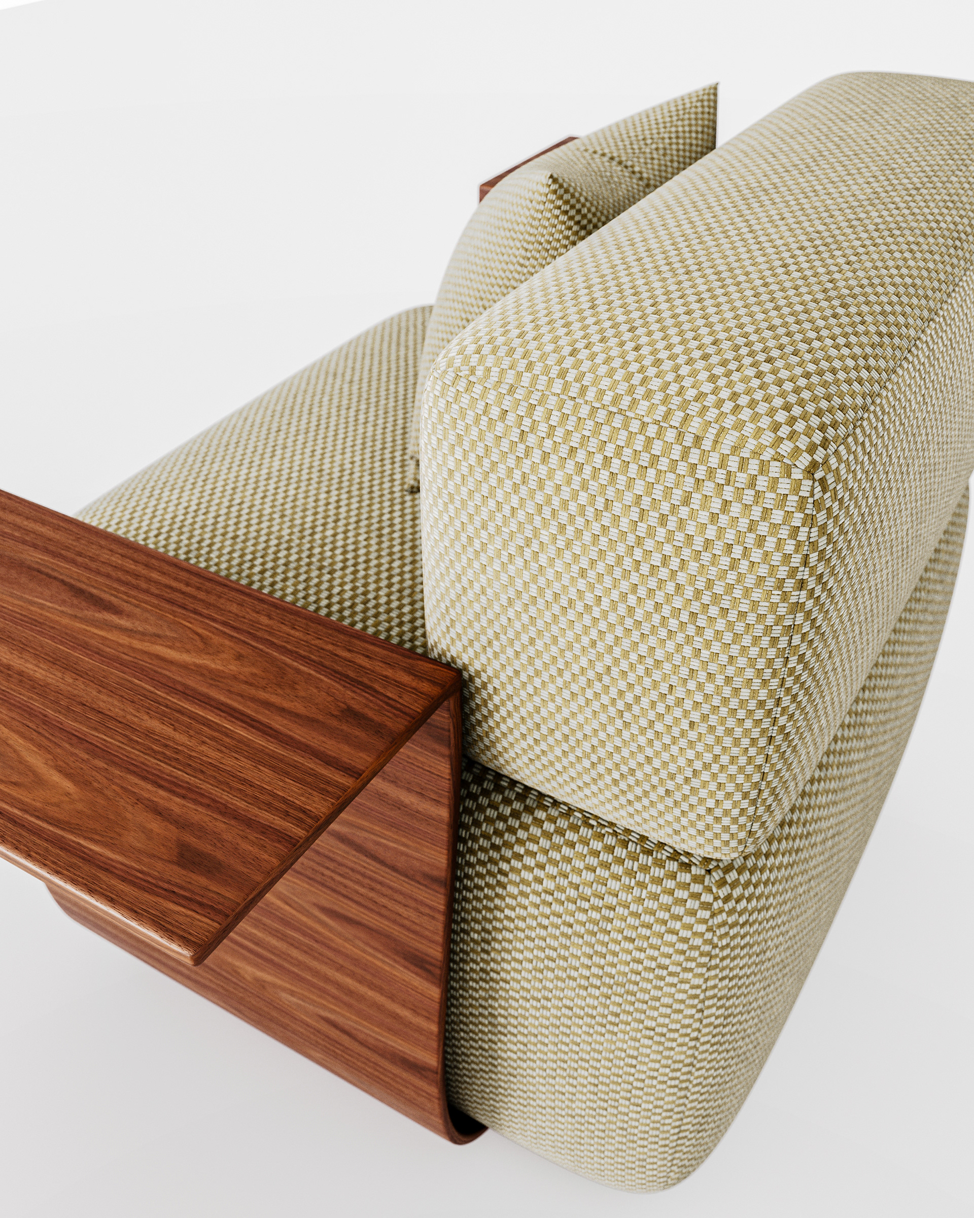 立方体扶手椅，正方体扶手椅-2