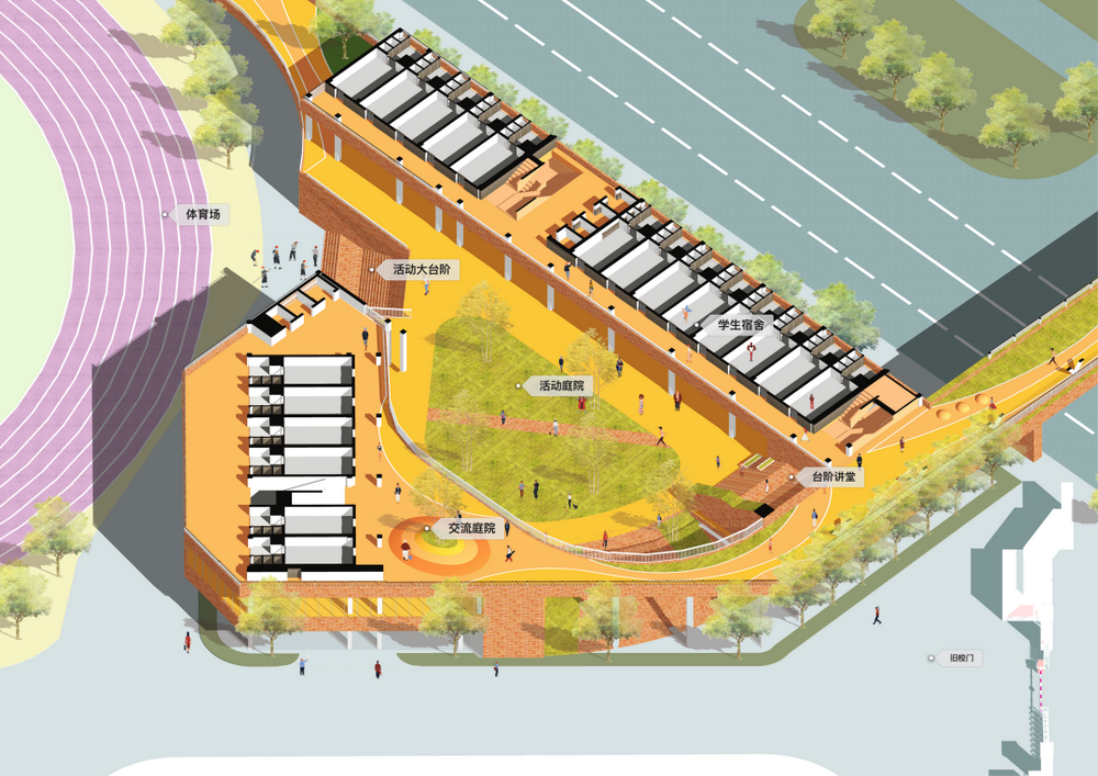 佛山市顺德区华侨中学扩建工程丨中国佛山丨广州城外建筑设计有限公司,广州市东建建筑设计院有限公司-53
