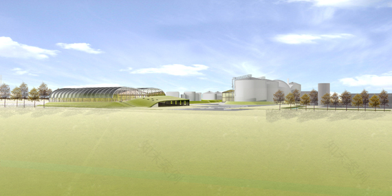 剑桥郡厌氧消化器工厂丨英国剑桥丨Boyarsky Murphy Architects-3