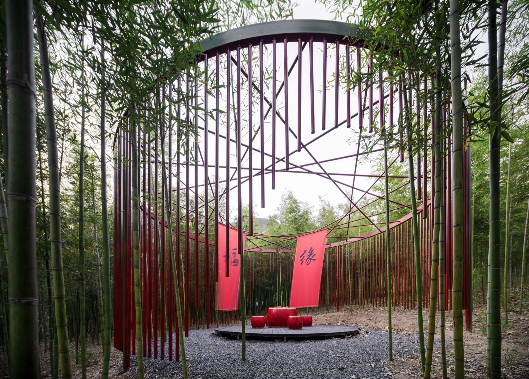 高峰禅寺下的栗林小院丨中国湖州丨平介设计,苏州大学-84