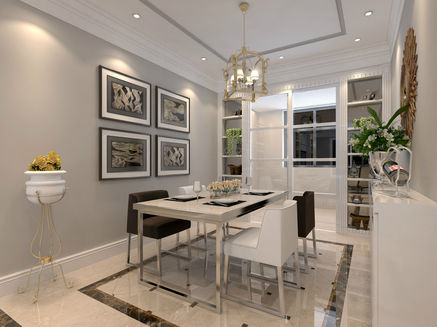 吴忠上桥人家120平米住宅设计-0