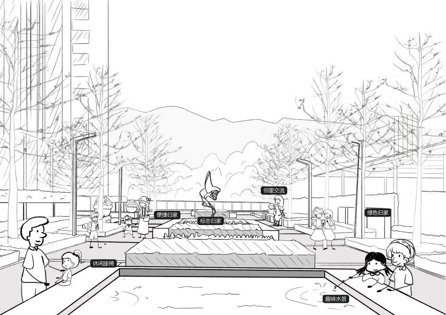 小区景观丨中国重庆东原丨晴天-75