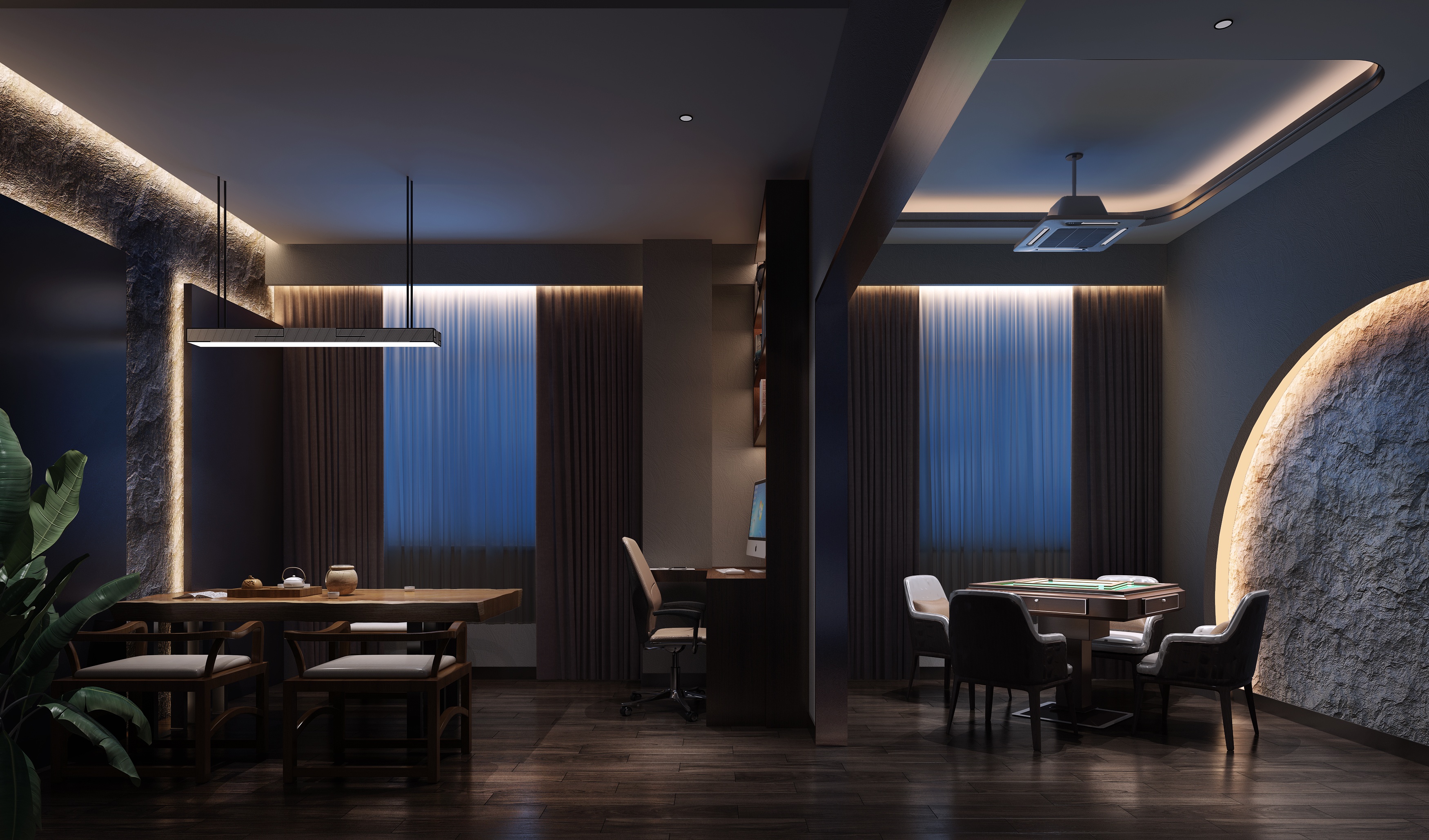 曲水兰亭足道会所丨中国山西丨一峪空间-15