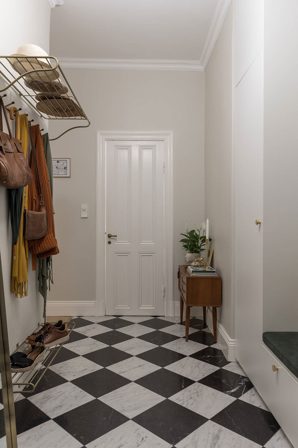 斯德哥尔摩活力橙公寓,复古风情的时尚空间-22