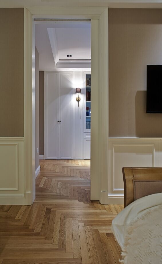 润景苑  160㎡两厅四室现代美式住宅设计-7