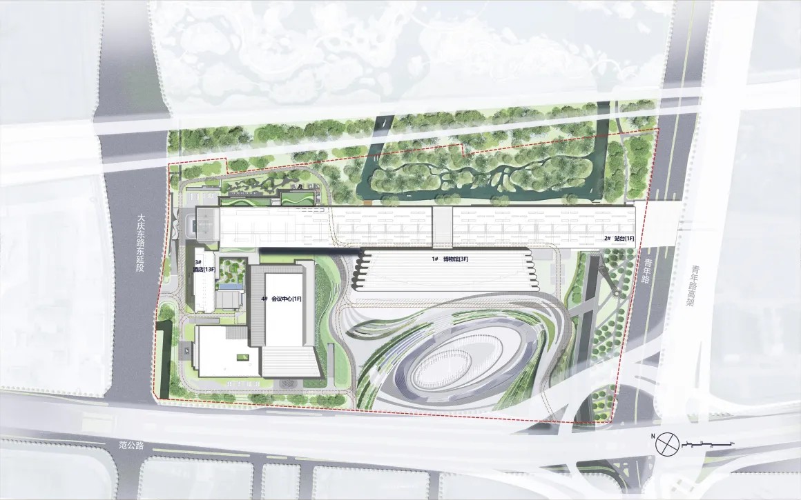 中国黄海湿地博物馆铁道公园丨中国盐城丨上海都设营造建筑设计事务所有限公司-39