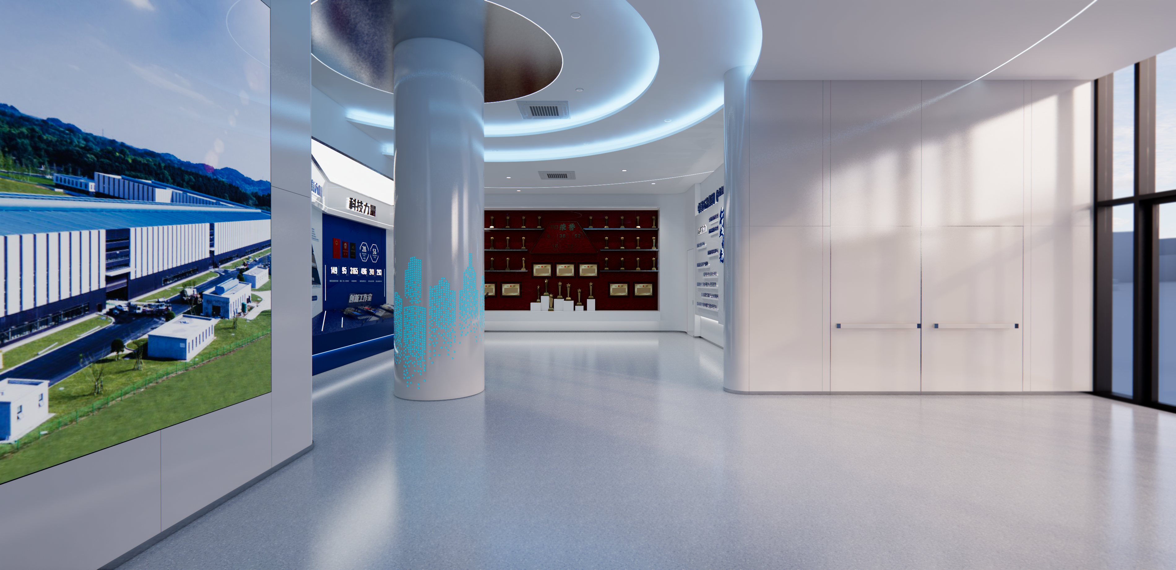 中國五冶裝配式鋼構（簡陽）基地展廳-2