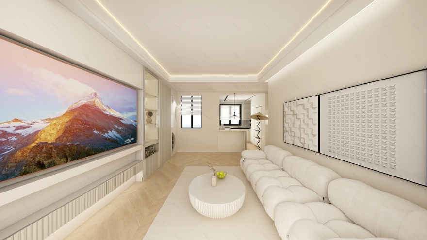 60M²原木奶油风两居丨中国上海-10