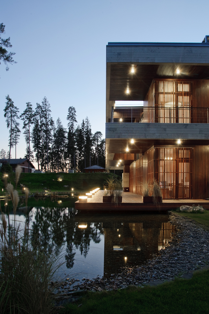 俄罗斯 LD2 乡间别墅 | 自然与建筑的和谐共生-31