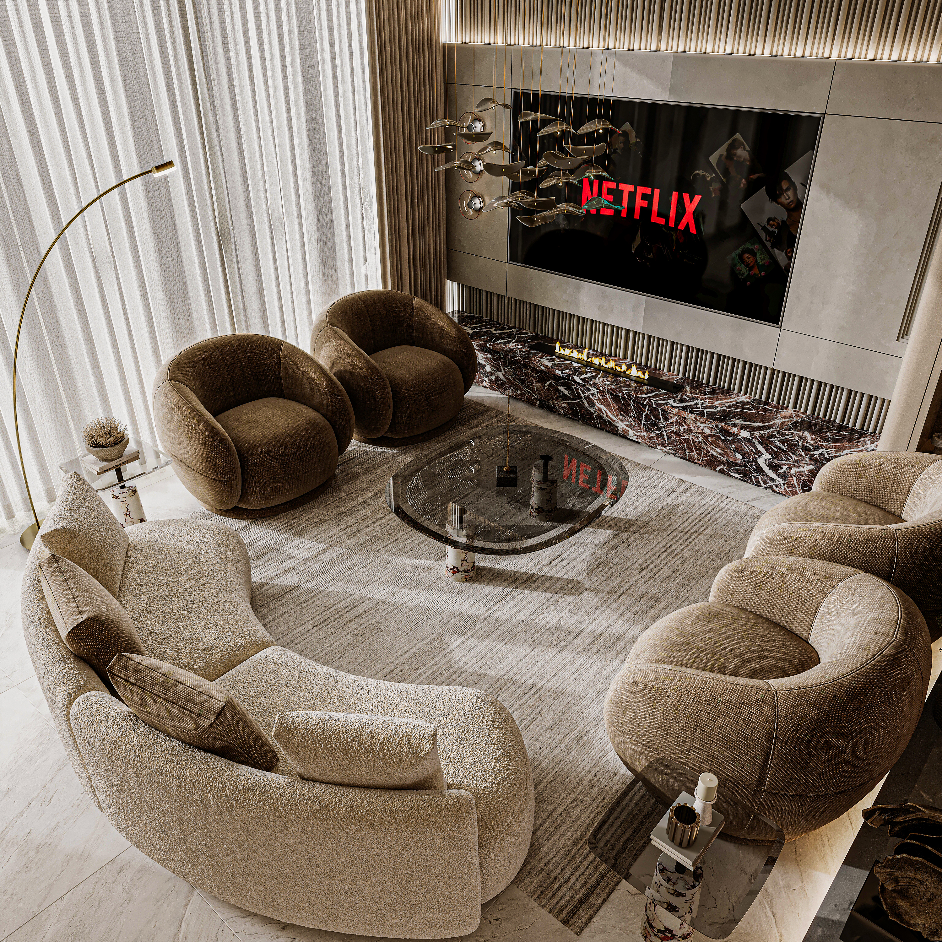 大厅室内设计丨KT_DESIGN STUDIO-20