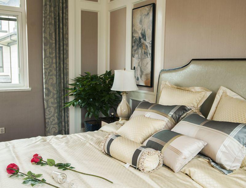 扬州溪上明堂268平米简欧风样板房设计-17